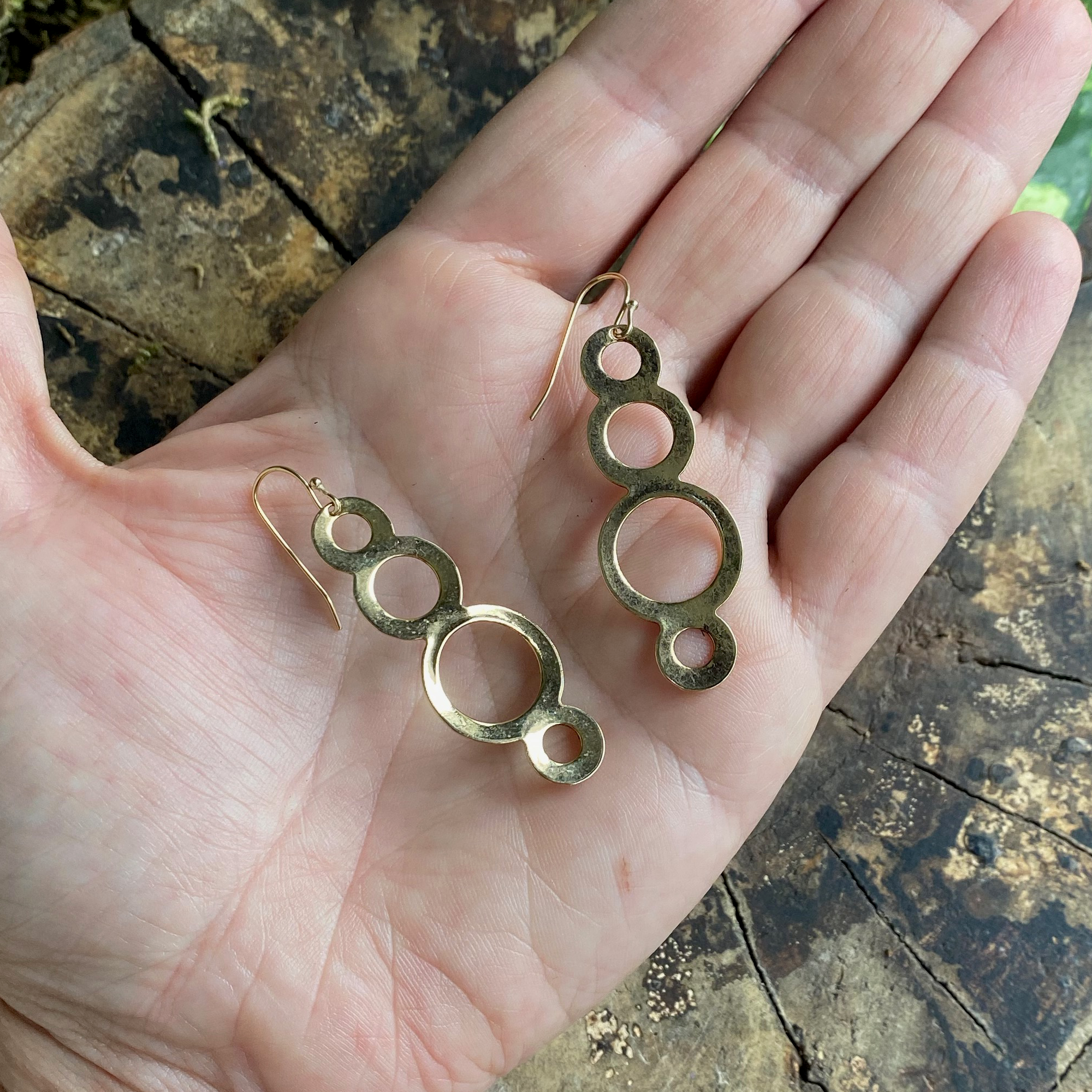 Stacked Circles Earrings