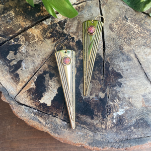 Cosmic Gemstone Earrings
