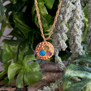 Multi Stone Necklace