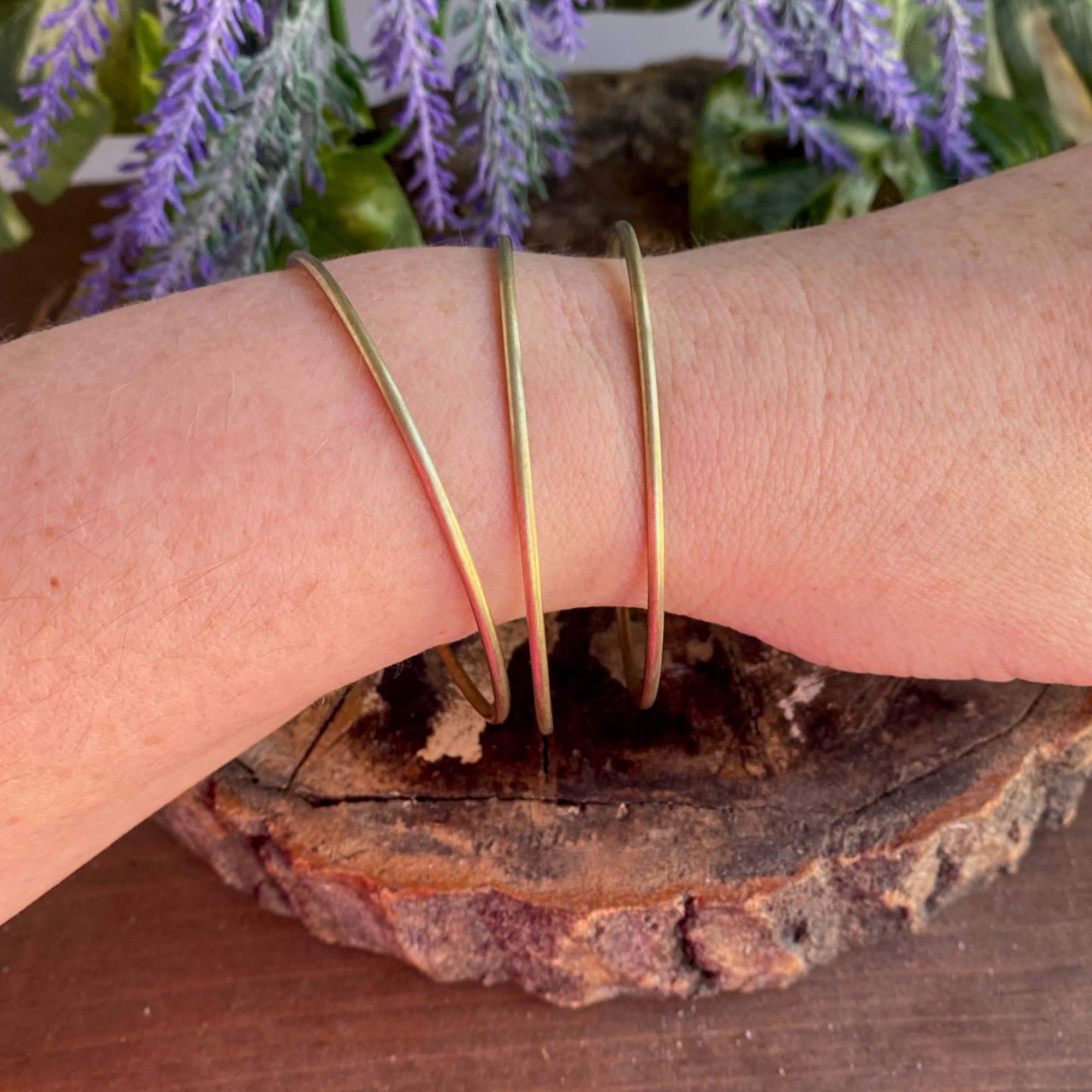 Triad Bangles – Molly Rose Post Studio