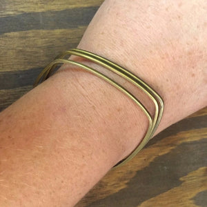 Thin Square Bangles