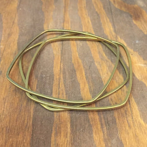 Thin Square Bangles